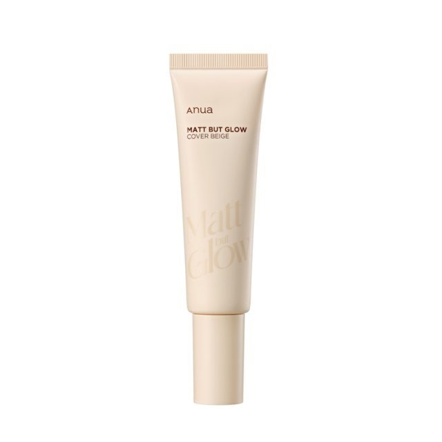 Anua – matt but glow cover beige spf50+ | matte finish - image 1