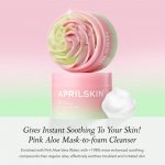 APRILSKIN – Pink Aloe Pack Cleanser | Pore-Tightening - Image 2
