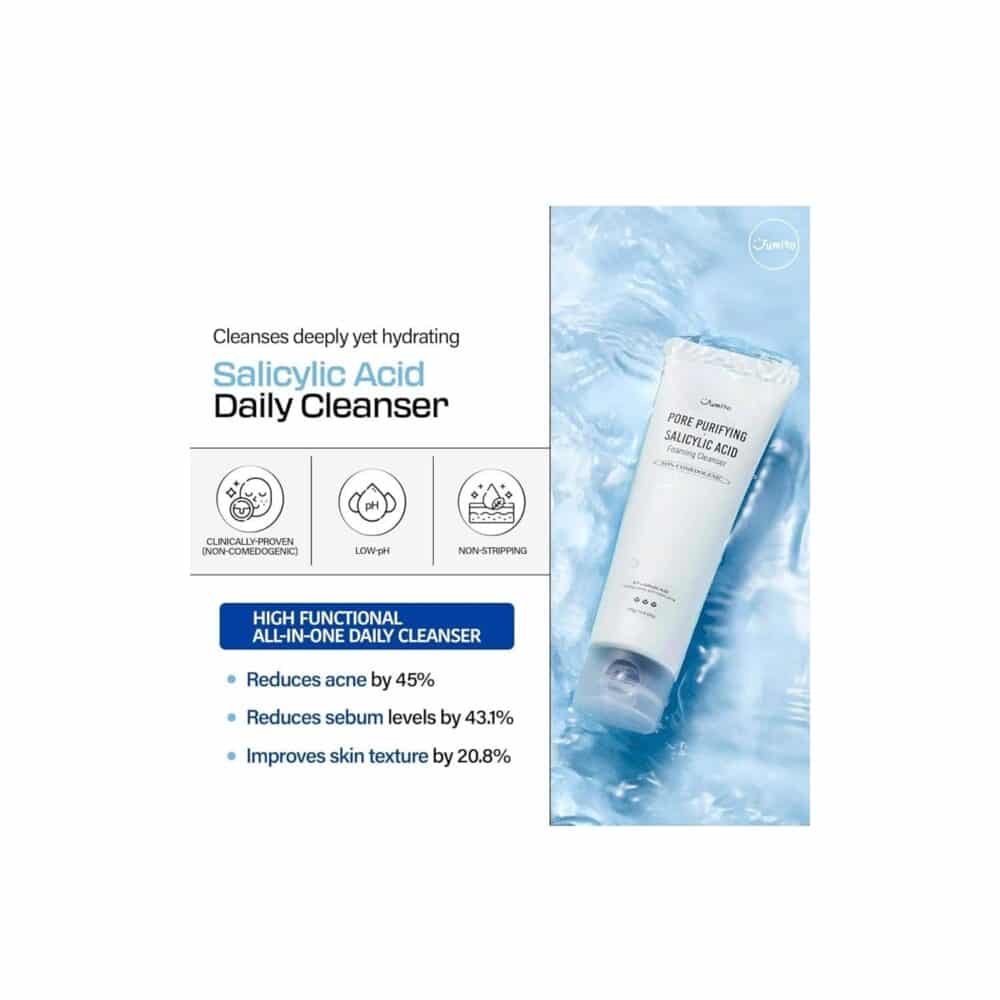 Jumiso – pore purifying salicylic acid foaming cleanser - image 2