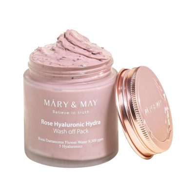 MARY & MAY - Rose Hyaluronic Hydra Wash Off Mask Pack