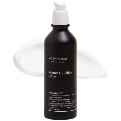 MARY & MAY – Vitamin C + Bifida Lotion | Radiance-Boosting