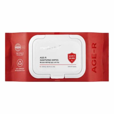 MEDICUBE – AGE-R Sanitizing Wipes | Germicidal, Eco-Friendly
