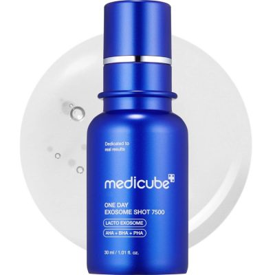 MEDICUBE – One Day Exosome Shot Pore Ampoule 7500