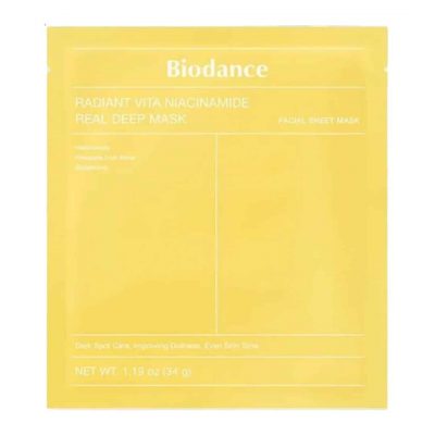 BIODANCE – Radiant Vita Niacinamide Real Deep Mask