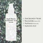 COS DE BAHA – SH Snail Mucin Hyaluronic Acid Serum - Image 2