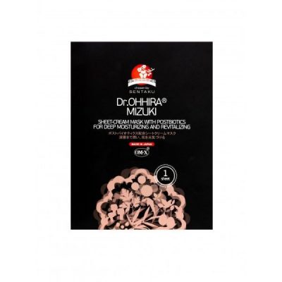 Dr.OHHIRA – MIZUKI Postbiotic Sheet-Cream Face Mask - 3pcs