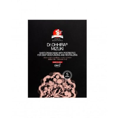 Dr.OHHIRA – MIZUKI Postbiotic Sheet-Cream Face Mask - 5pcs