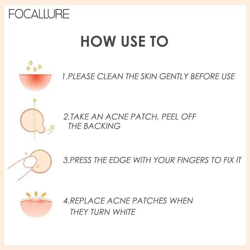 Focallure – acne pimple patch – #2 night - image 4