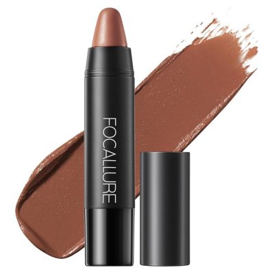 FOCALLURE – Matte Lip Crayon - #9 ROSE TAUPE