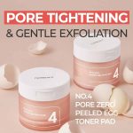 NUMBUZIN – No.4 Pore Zero Peeled Egg Toner Pad | Gentle Glow - Image 2