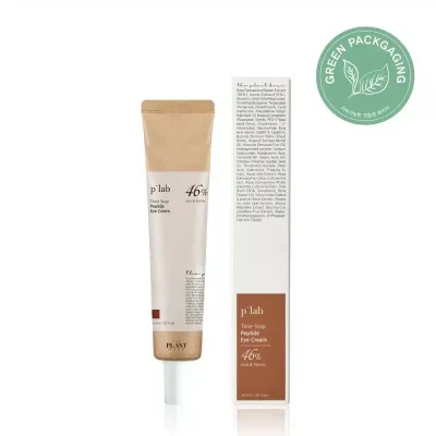 THE PLANT BASE – Time Stop Peptide Eye Cream | Calming Lift