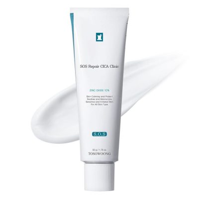 TOSOWOONG – SOS Repair Cica Clinic Zinc Oxide 10% Cream