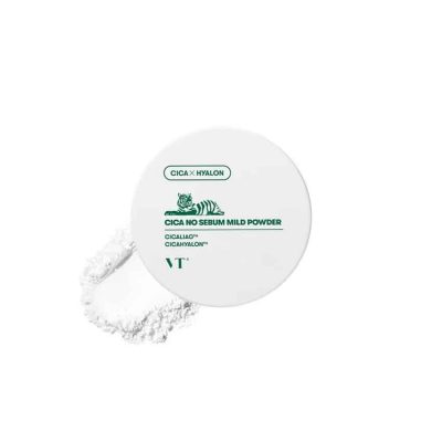 VT COSMETICS – Cica No Sebum Mild Powder | Calming Matte