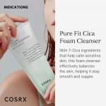 COSRX – Pure Fit Cica Creamy Foam Cleanser | Soothing Care - Image 8