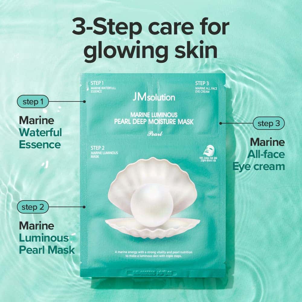 Jmsolution – marine luminous pearl deep moisture mask - image 8