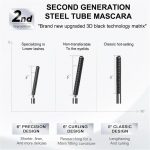 JUDYDOLL – 3D Curling Eyelash Iron Mascara -  #02 Brown - Image 4