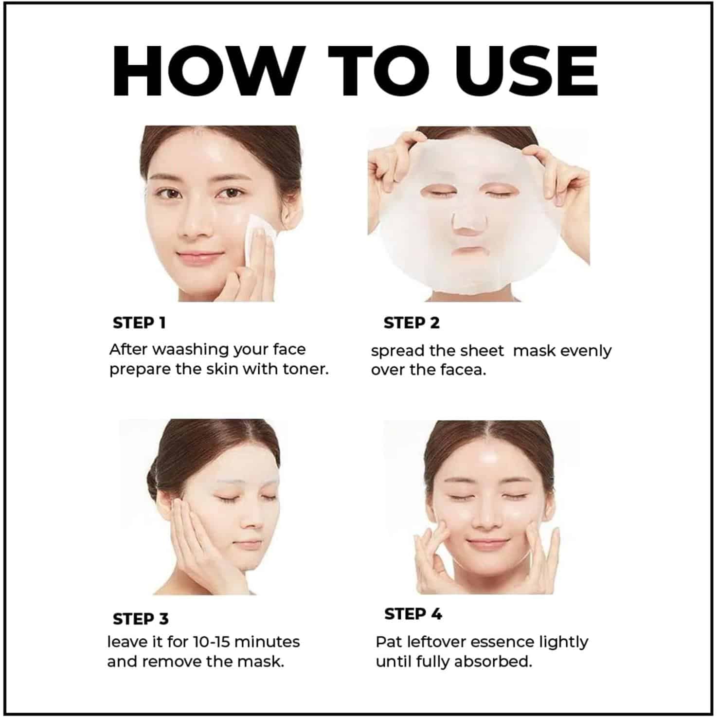 Missha – airy fit sheet mask – green tea - image 3