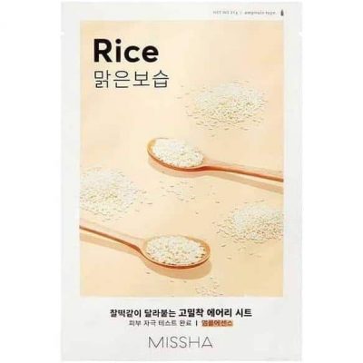 MISSHA – Airy Fit Sheet Mask – Rice