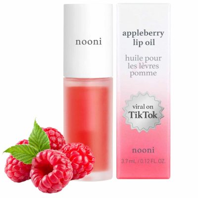 NOONI – Apple Lip Oil – Appleberry | Glossy Hydration