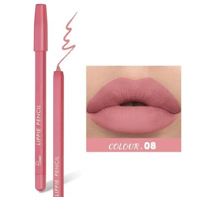 PUDAIER - Lippie Pencil | Longwear, Non-Drying, Matte - #08