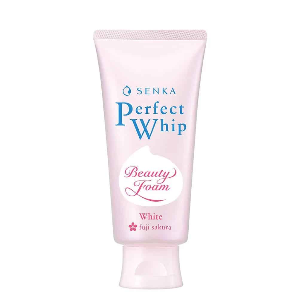 Shiseido – senka perfect whip white face wash – fuji sakura - image 1