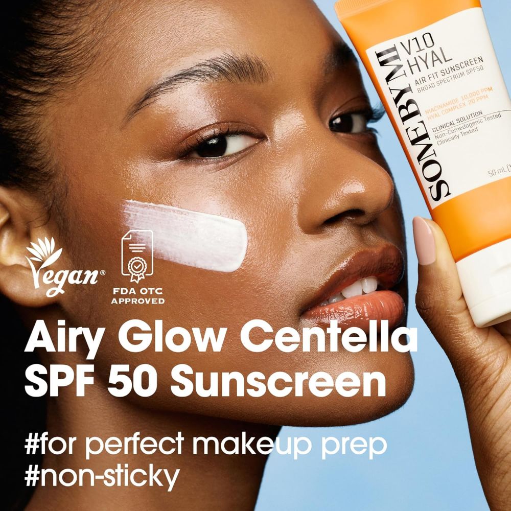 Some by mi - v10 hyal air fit sunscreen spf50 - image 2