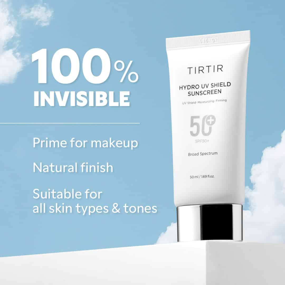 Tirtir - hydro uv shield sunscreen spf50+ | soothing care - image 4