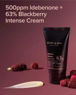 MARY & MAY – Idebenone + Blackberry Intense Cream - 100ml - Image 2