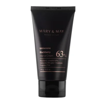 MARY & MAY – Idebenone + Blackberry Intense Cream - 100ml