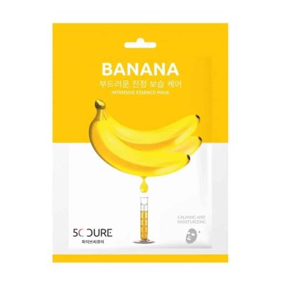 5C CURE – Banana Intensive Essence Sheet Mask | Hydrating