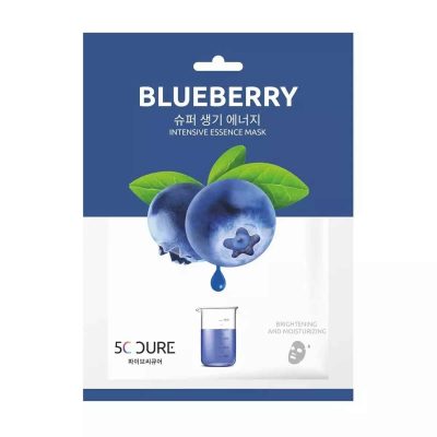 5C CURE – Blueberry Intensive Essence Sheet Mask | Hydrating