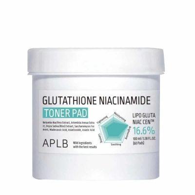 APLB – Glutathione Niacinamide Toner Pad | Brightening