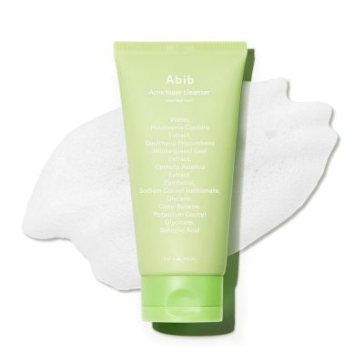 ABIB – Acne Foam Cleanser Heartleaf Foam | Purifying