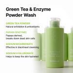 BY WISHTREND – Green Tea & Enzyme Powder Wash | Exfoliating - Image 6