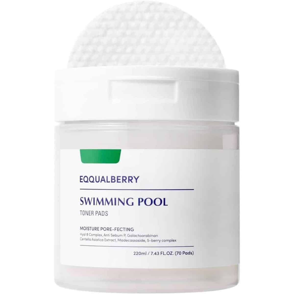 Eqqualberry – swimming pool toner pads | hydrating, soothing - image 1