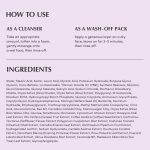 EQQUALBERRY – Purple Rice Pore Purifying Pack Cleanser - Image 3