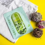 JIGOTT – Green Tea Real Ampoule Sheet Mask | Soothing - Image 3