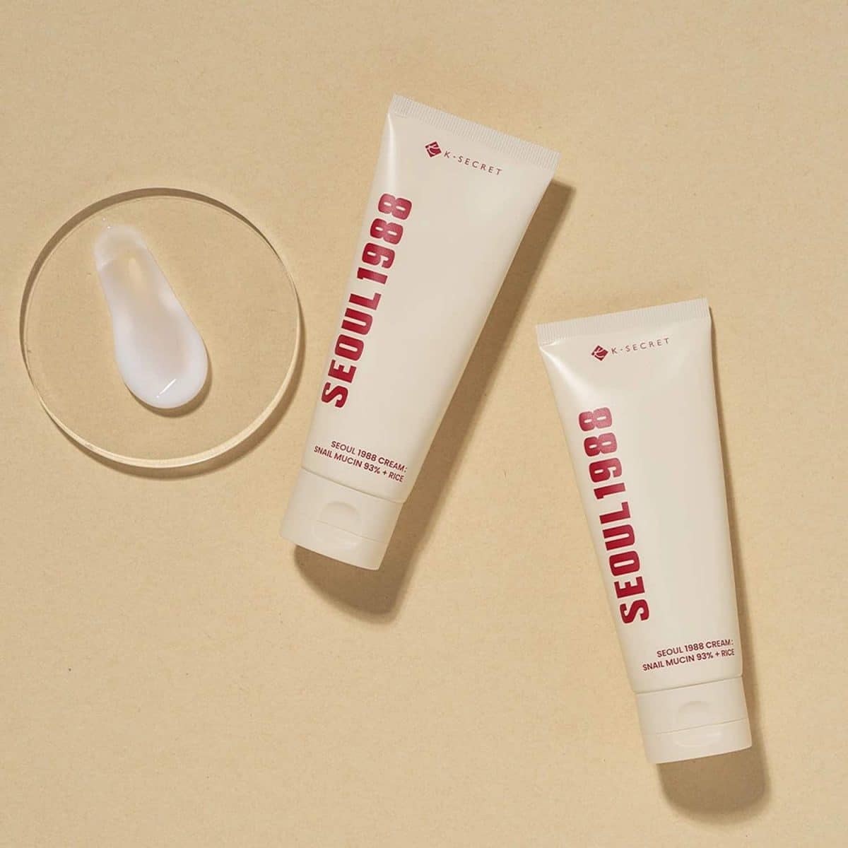 Ksecret – seoul 1988 cream snail mucin 93% + rice - image 2