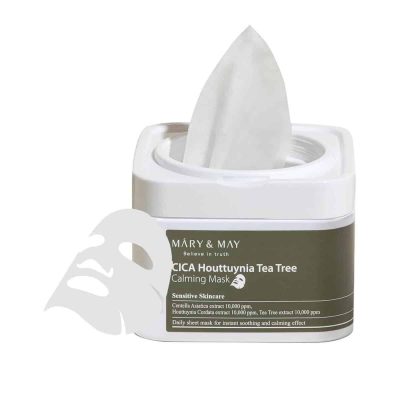 MARY & MAY – Cica Houttuynia Tea Tree Calming Mask