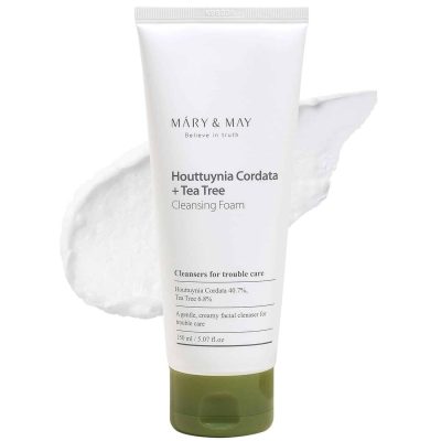 MARY & MAY – Houttuynia Cordata + Tea Tree Cleansing Foam