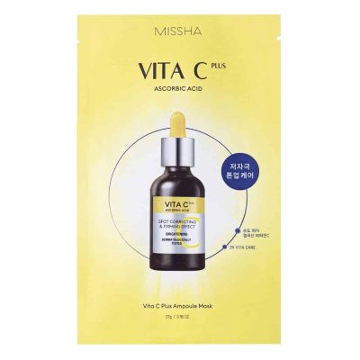 MISSHA – Vita C Plus Spot Correcting & Firming Ampoule Sheet Mask