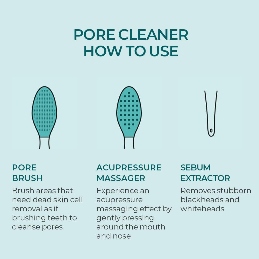 Scinic – all day fine pore mint paste set – paste + pore cleaner - image 5