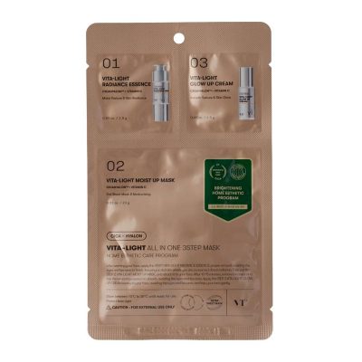 VT COSMETICS – Vita-Light All In One 3Step Mask | Radiance
