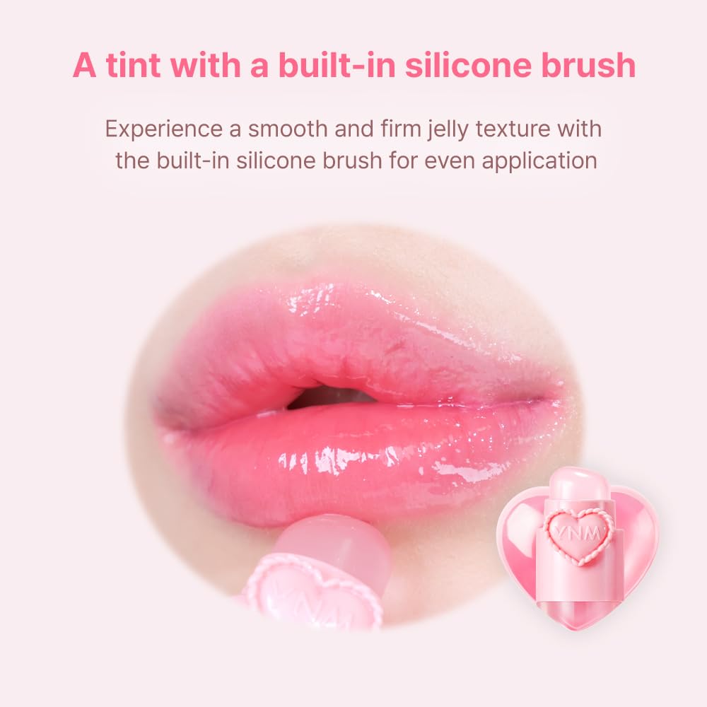 Ynm – heart jelling tint - #02 cherry jelling - image 7