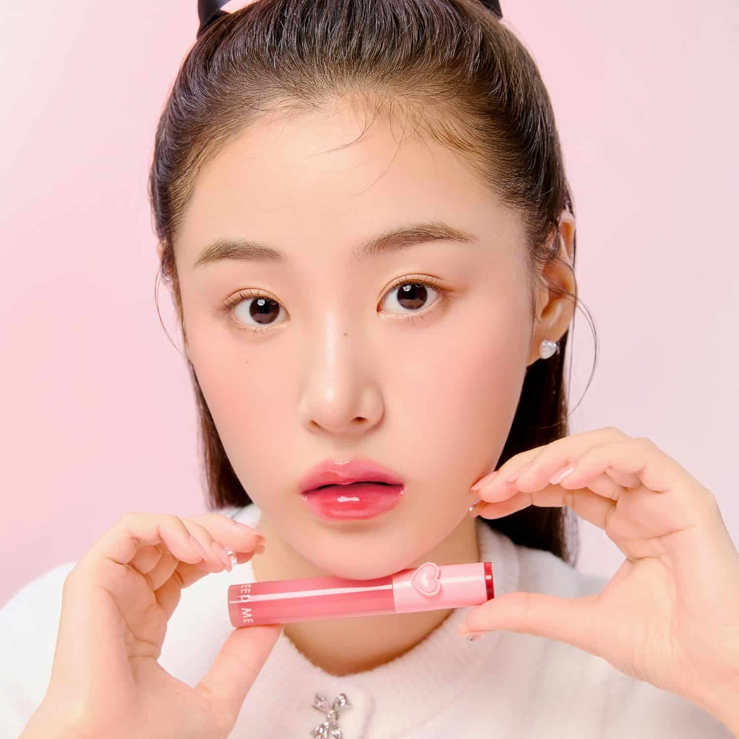 Ynm – heart jelling tint - #02 cherry jelling - image 4