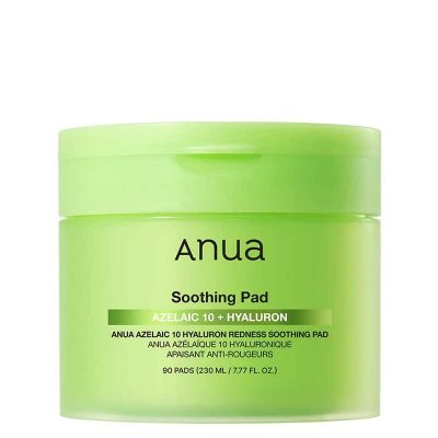 ANUA – Azelaic 10 Hyaluron Redness Soothing Pad | Calming