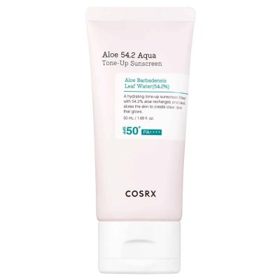 COSRX – Aloe 54.2 Aqua Tone-Up Sunscreen SPF50+ PA++++