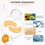 FOCALLURE – Collagen Crystal Hydro-Gel Eye Mask - 24K Gold - Image 3