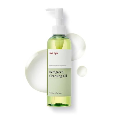 MANYO – Herb Green Cleansing Oil | Deep Cleansing, Hydrating