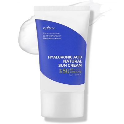 ISNTREE – Hyaluronic Acid Natural Sun Cream SPF50+ PA++++